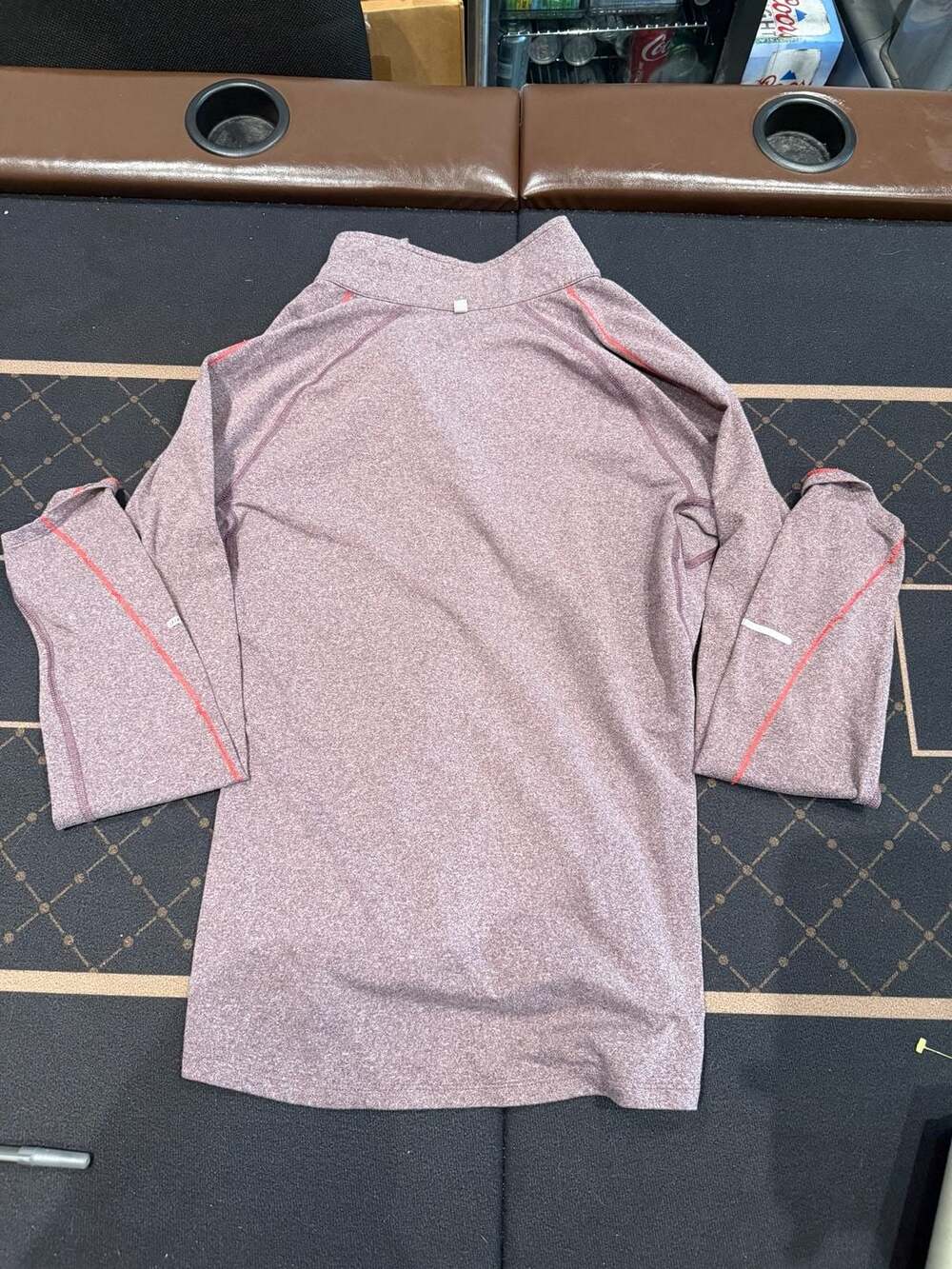 Nike Women's Dri-FIT 1/2 Zip Athletic Pullover Top - Picture 2 of 3
